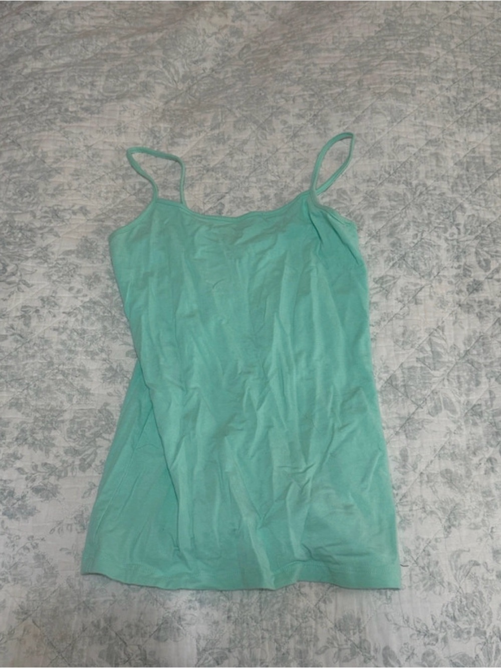 Women's Mint Green Spaghetti Strap Camisole